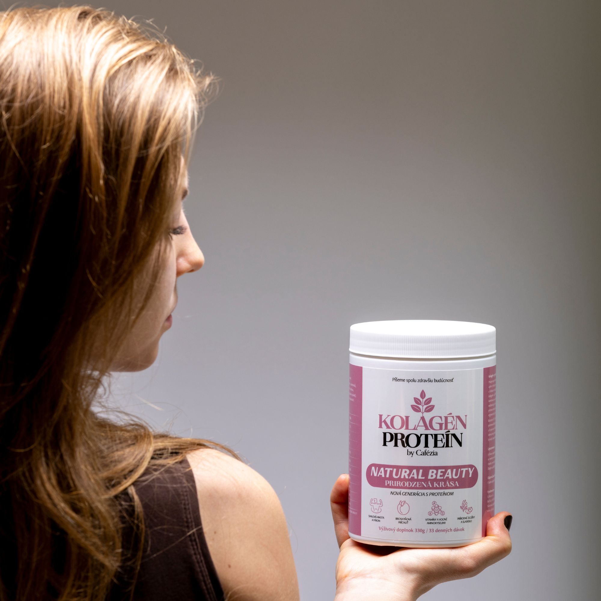 proteínový kolagén beauty proteínový kolagén, kolagén s proteínom, natural beauty, zdravá krása, kolagén na vlasy, kolagén pre ženy, kolagén na pokožku, darček pre ženu