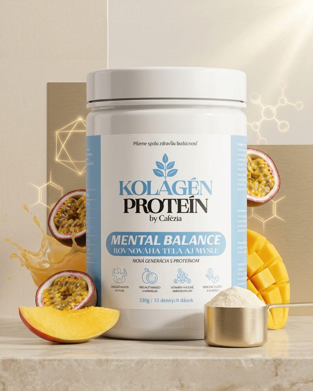 proteinovy kolagen MB proteínový kolagén, mental balance, mentálna pohoda, proti stresu, kolagén, proteín, zdravý darček