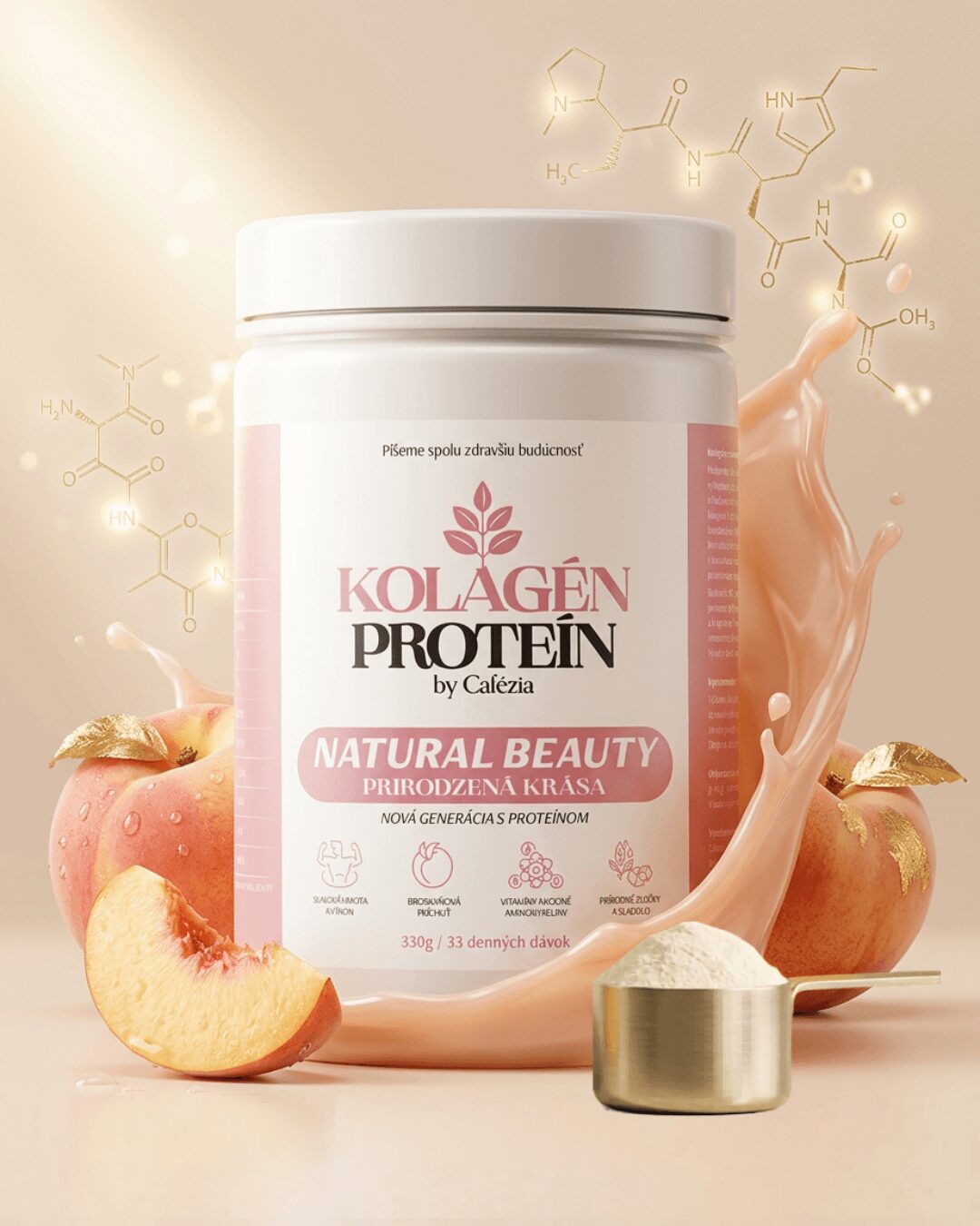 proteinovy kolagen NB natural beauty, darček pre ženu, zdravý darček pre ženu, kolagén, proteín pre ženu